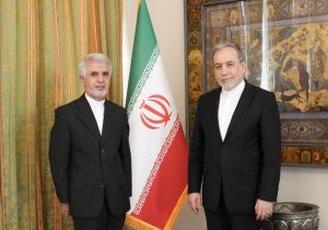 دیدار سرکنسول جدید جمهوری اسلامی ایران در کربلا با وزیر امور خارجه