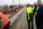 ریل‌گذاری راه‌آهن چابهار ـ ایرانشهر به پایان رسید‌