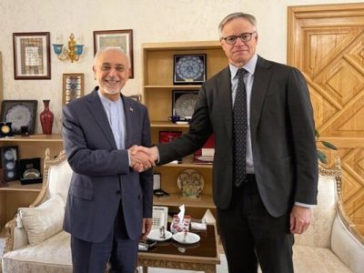 سفیر آلمان با رئیس بنیاد ایرانشناسی دیدار و گفتگو کرد