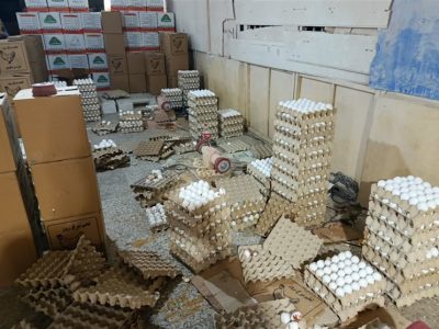 ماجرای ۹ کامیون تخم‌مرغ که ۱۰ روز پشت مرز سومار ماندند!