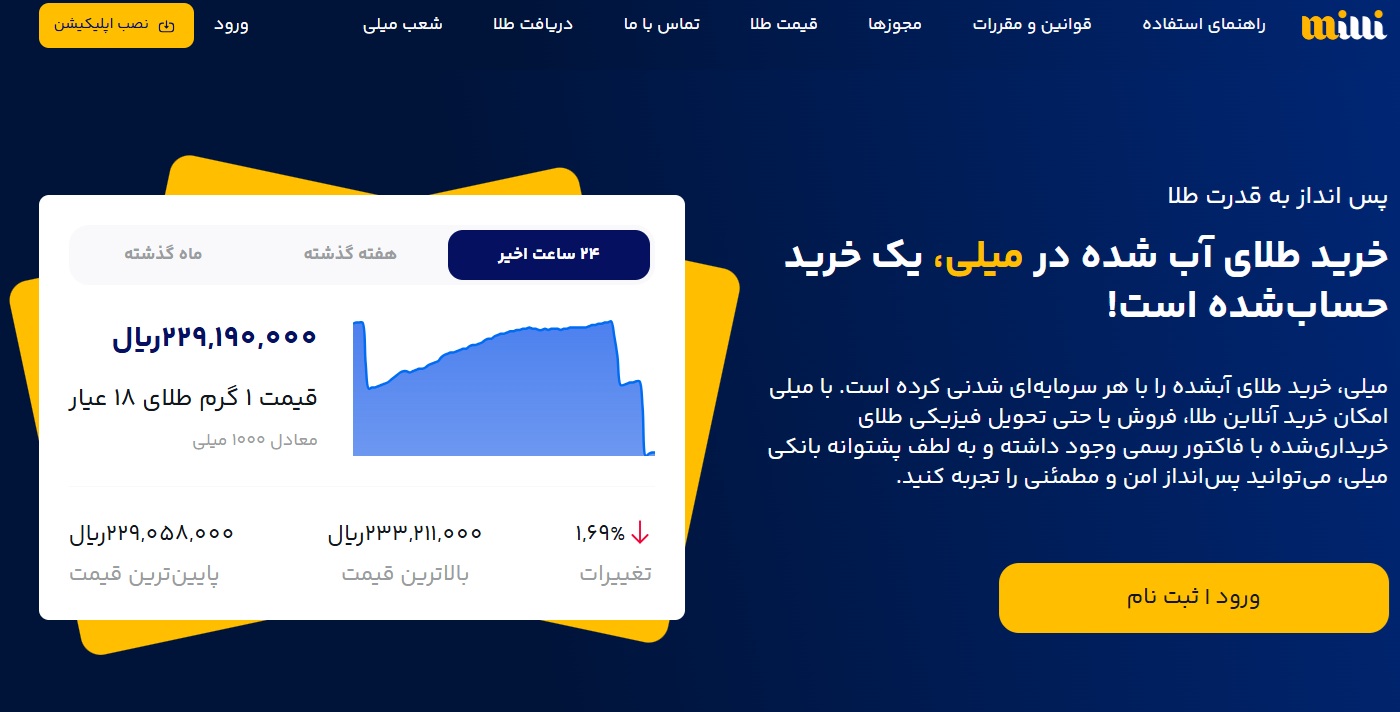 وقتی طلا از یک دارایی به قدرت انتخاب تبدیل میشود میلی