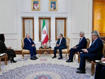 دیدار نماینده ویژه سازمان ملل در امور لبنان با وزیر امور خارجه