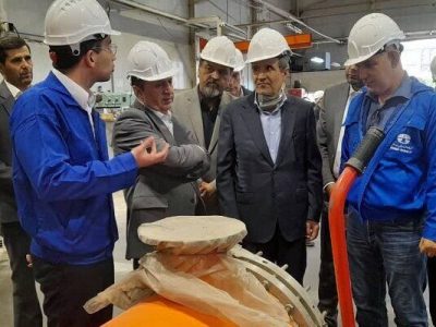 معاون وزیر صمت از واحدهای تولیدی قزوین بازدید کرد